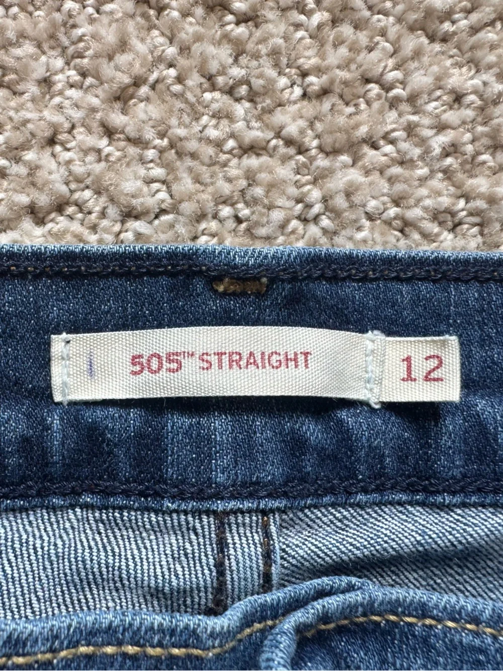 Levi’s 505 Straight jeans